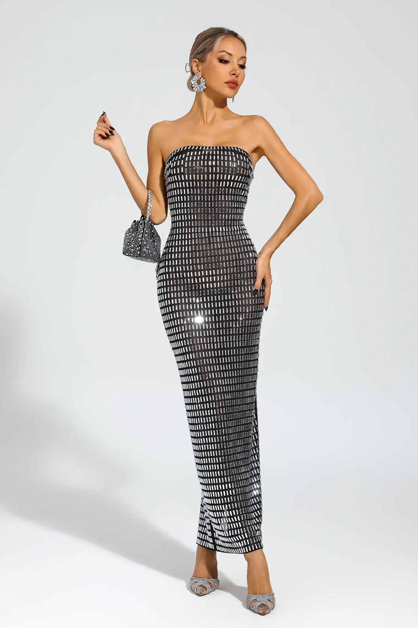 Crystal Bandeau Dress